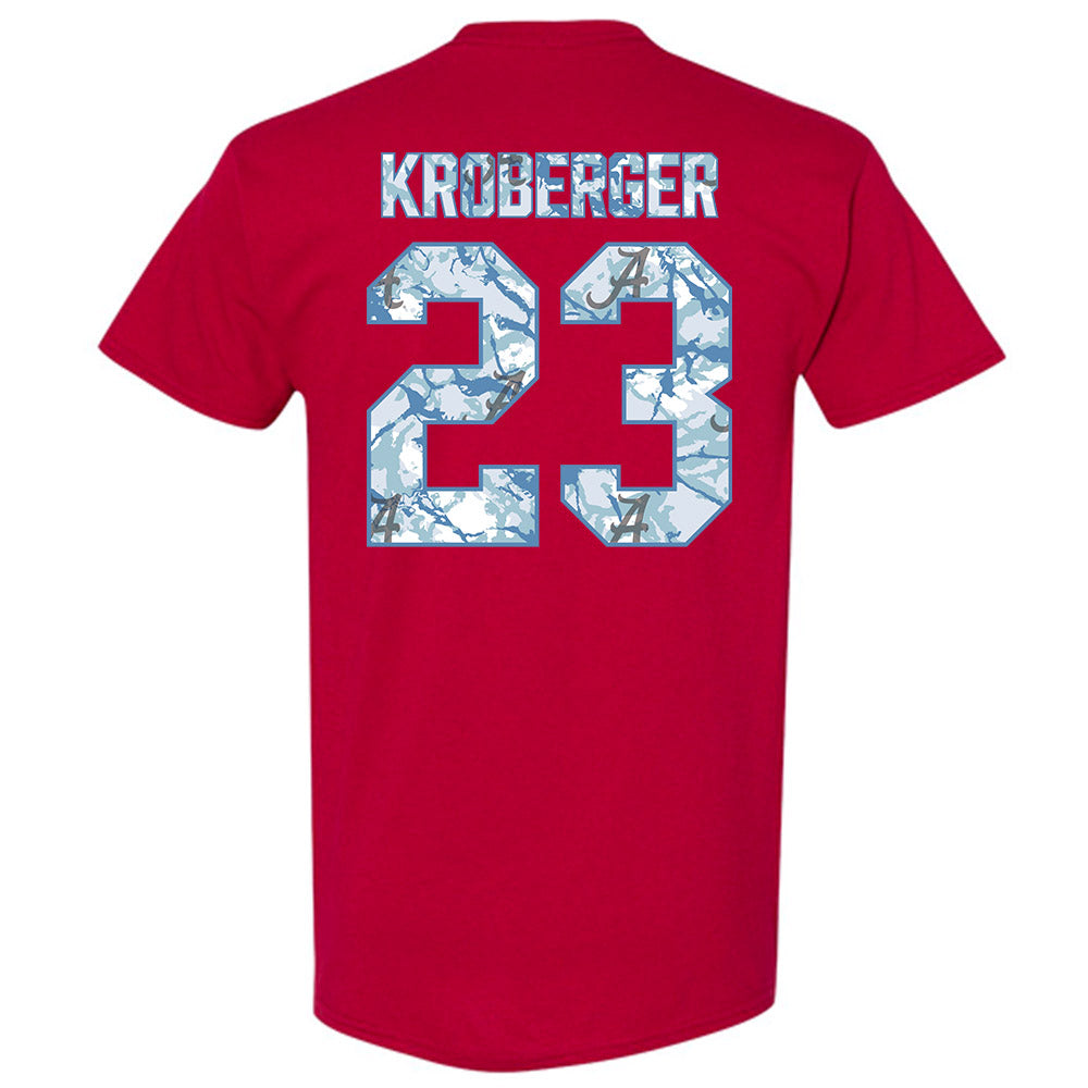 Alabama - NCAA Baseball : Chase Kroberger - Hydrobama™ T-Shirt-1