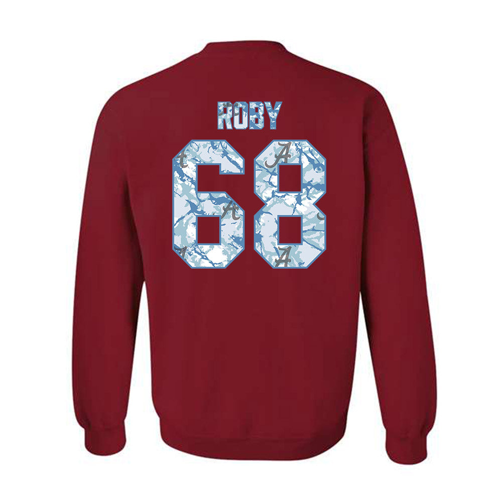 Alabama - NCAA Football : Billy Roby - Hydrobama™ Crewneck Sweatshirt-1
