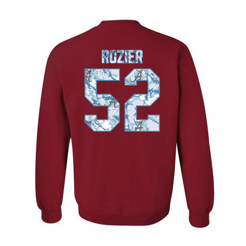 Alabama - NCAA Football : Alex Rozier - Hydrobama™ Crewneck Sweatshirt-1