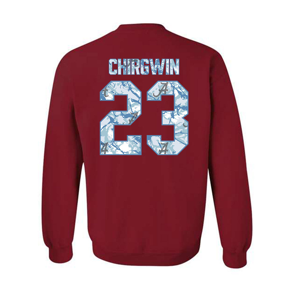 Alabama - NCAA Football : MJ Chirgwin - Hydrobama™ Crewneck Sweatshirt-1