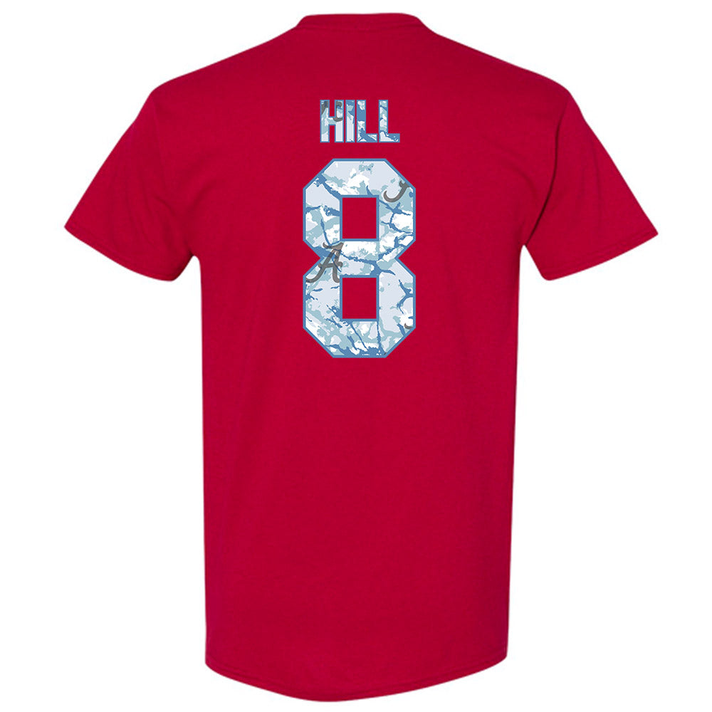 Alabama - NCAA Football : Justin Hill - T-Shirt-1