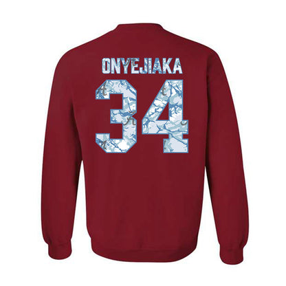 Alabama - NCAA Men's Basketball : Collins Onyejiaka - Hydrobama™ Crewneck Sweatshirt-1