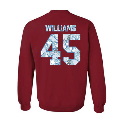 Alabama - NCAA Football : Jay Williams - Hydrobama™ Crewneck Sweatshirt-1