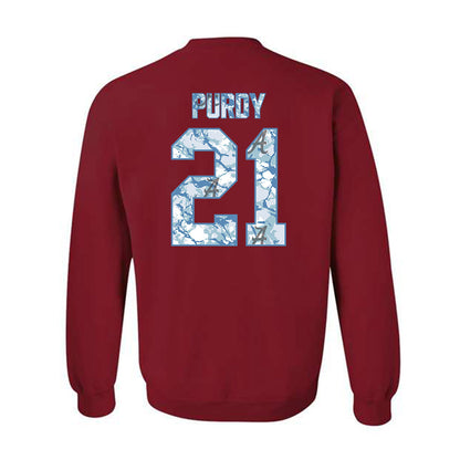 Alabama - NCAA Baseball : Andrew Purdy - Hydrobama™ Crewneck Sweatshirt-1