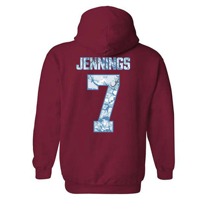 Alabama - NCAA Women's Basketball : Waiata Jennings - Hydrobama™ Hooded Sweatshirt-1