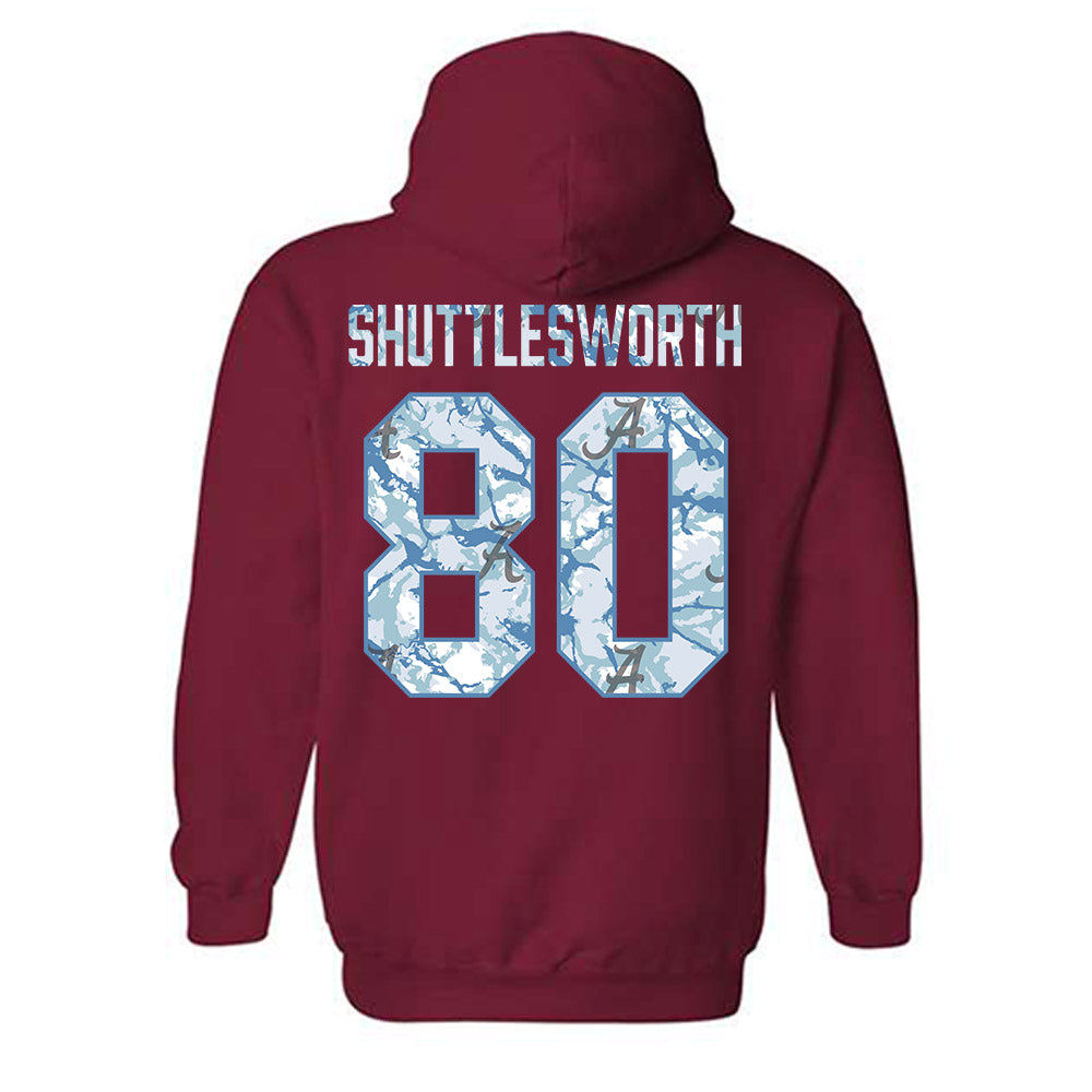 Alabama - NCAA Football : Jaxon Shuttlesworth - Hydrobama™ Hooded Sweatshirt-1