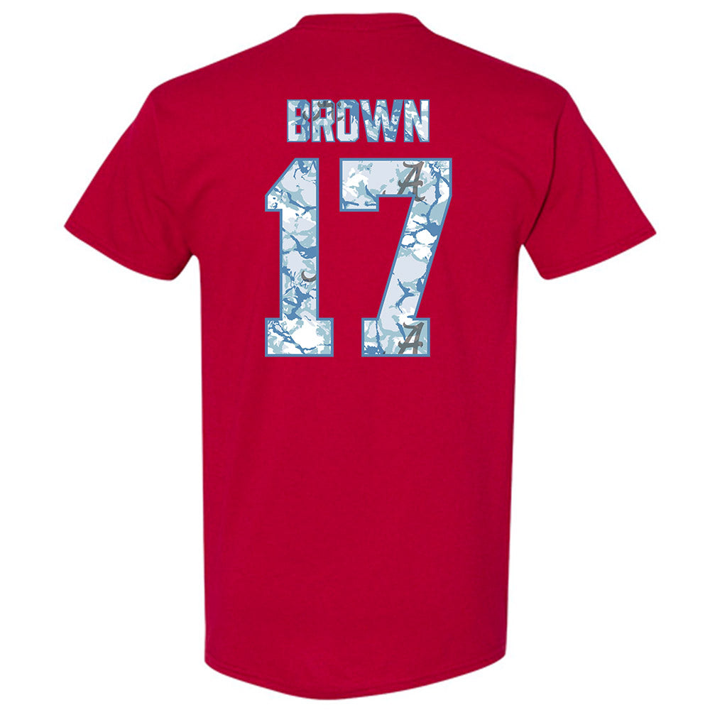 Alabama - NCAA Football : Trae'shawn Brown - Hydrobama™ T-Shirt-1