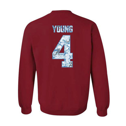 Alabama - NCAA Softball : Jena Young - Hydrobama™ Crewneck Sweatshirt-1