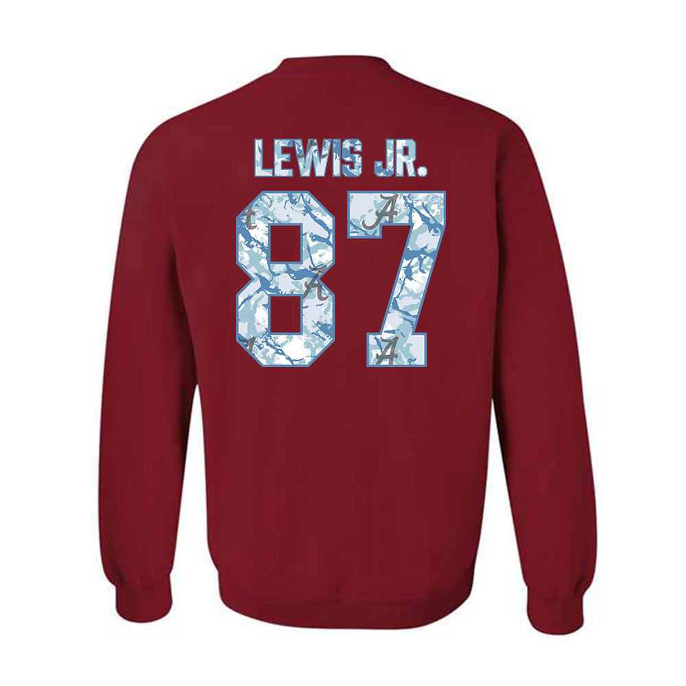Alabama - NCAA Football : Danny Lewis Jr. - Hydrobama™ Crewneck Sweatshirt-1
