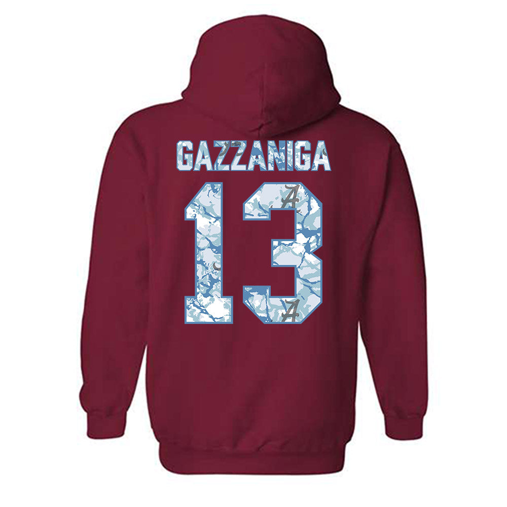 Alabama - NCAA Football : John Gazzaniga - Hydrobama™ Hooded Sweatshirt-1