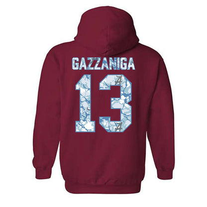 Alabama - NCAA Football : John Gazzaniga - Hydrobama™ Hooded Sweatshirt-1