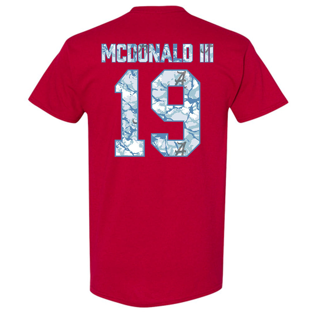 Alabama - NCAA Football : Chuck McDonald III - Hydrobama™ T-Shirt-1