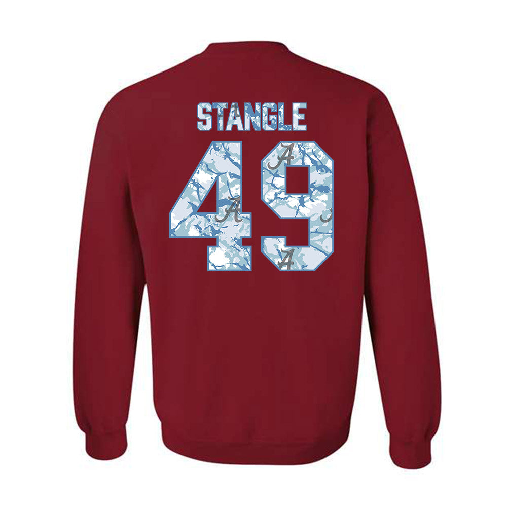 Alabama - NCAA Football : Ethan Stangle - Hydrobama™ Crewneck Sweatshirt-1