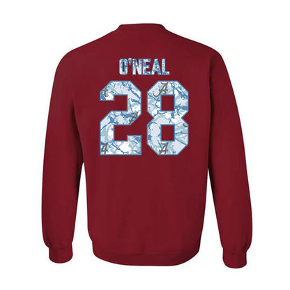 Alabama - NCAA Football : Carmelo O'Neal - Hydrobama™ Crewneck Sweatshirt-1