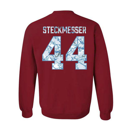 Alabama - NCAA Baseball : Evan Steckmesser - Hydrobama™ Crewneck Sweatshirt-1