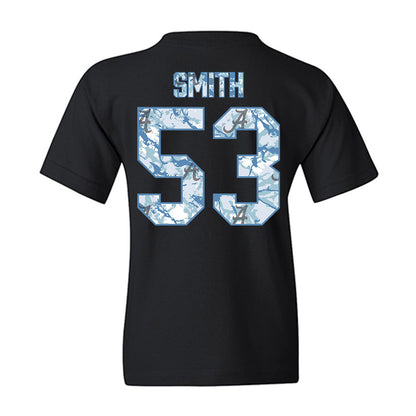 Alabama - NCAA Football : Mac Smith - Youth T-Shirt-1