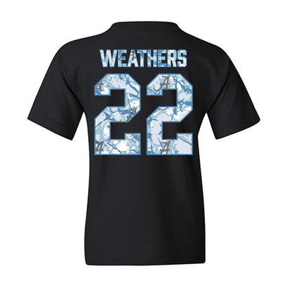 Alabama - NCAA Women's Basketball : Karly Weathers - Youth T-Shirt-1