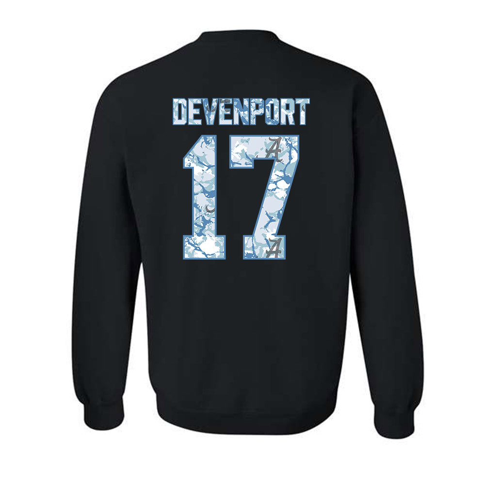 Alabama - NCAA Baseball : Logen Devenport - Crewneck Sweatshirt-1