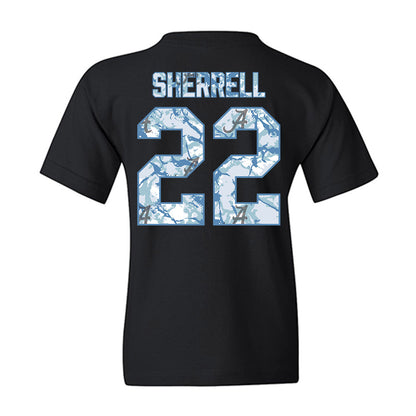 Alabama - NCAA Men's Basketball : Aiden Sherrell - Youth T-Shirt-1