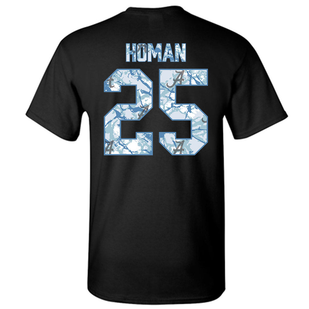 Alabama - Football Alumni : Dennis Homan - T-Shirt-1