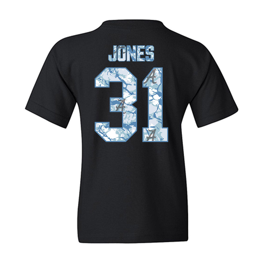 Alabama - NCAA Women's Basketball : Naomi Jones - Youth T-Shirt-1