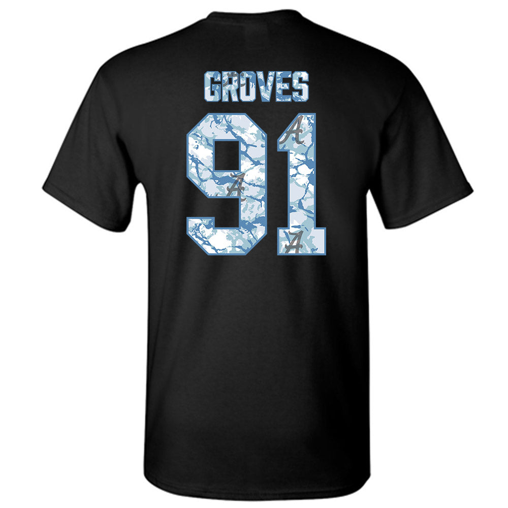 Alabama - Football Alumni : Don Groves - T-Shirt-1