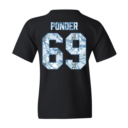 Alabama - NCAA Football : Ellis Ponder - Youth T-Shirt-1