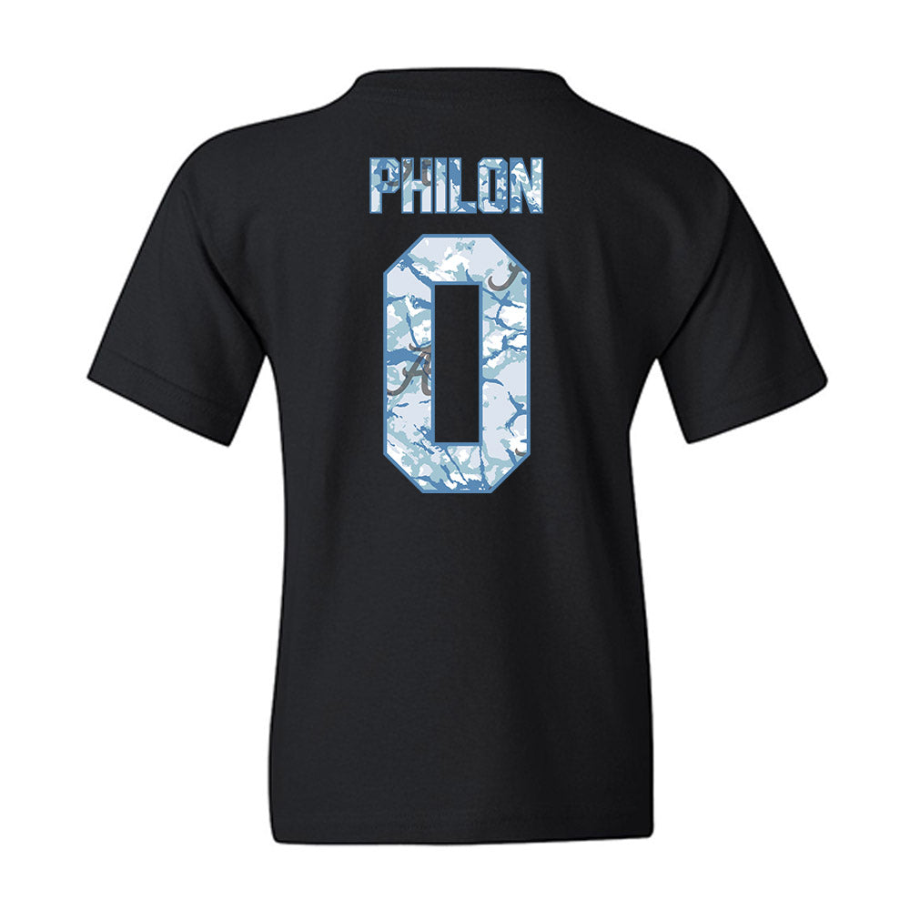 Alabama - NCAA Men's Basketball : Labaron Philon - Youth T-Shirt-1