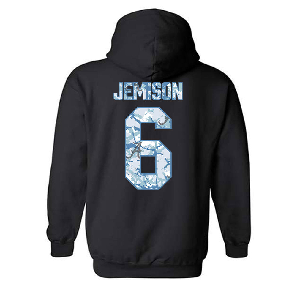 Alabama - NCAA Men's Basketball : London Jemison - Hooded Sweatshirt-1
