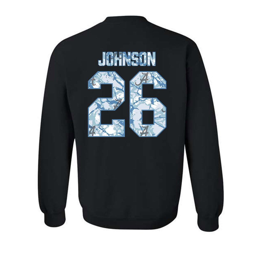 Alabama - NCAA Baseball : Zack Johnson - Crewneck Sweatshirt-1