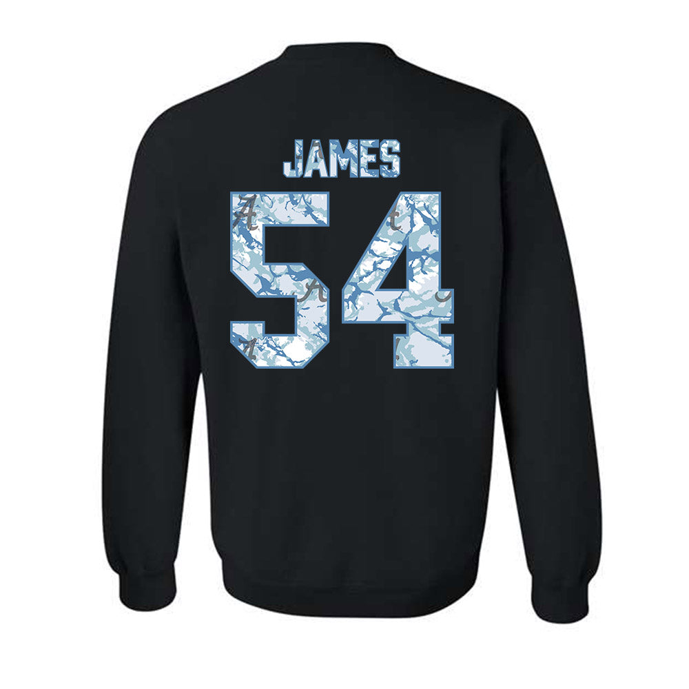 Alabama - NCAA Football : Jayvin James - Crewneck Sweatshirt-1