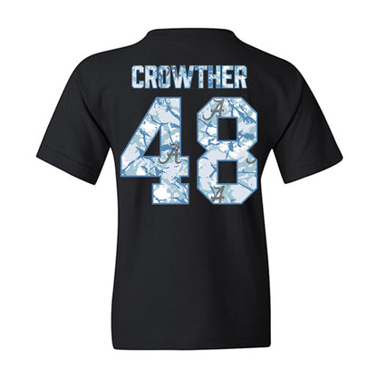 Alabama - NCAA Baseball : Ashton Crowther - Youth T-Shirt-1