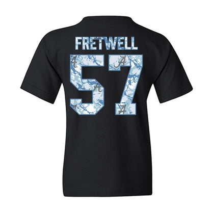 Alabama - NCAA Football : Bear Fretwell - Youth T-Shirt-1