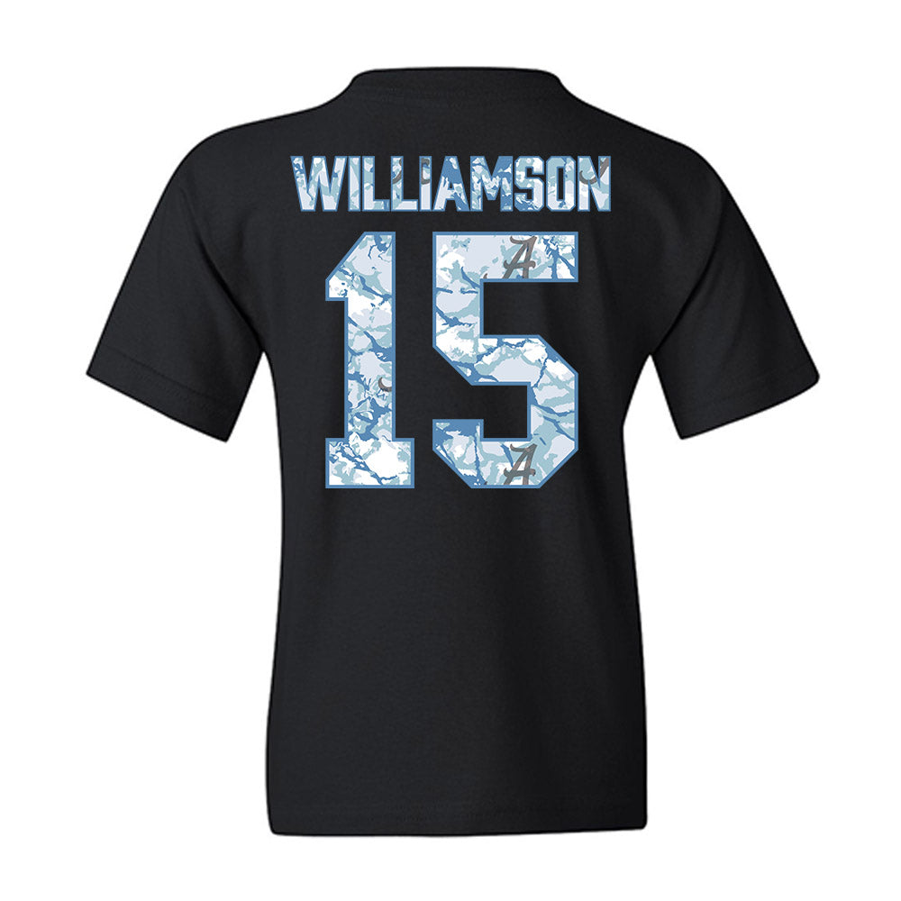 Alabama - NCAA Men's Basketball : Noah Williamson - Youth T-Shirt-1