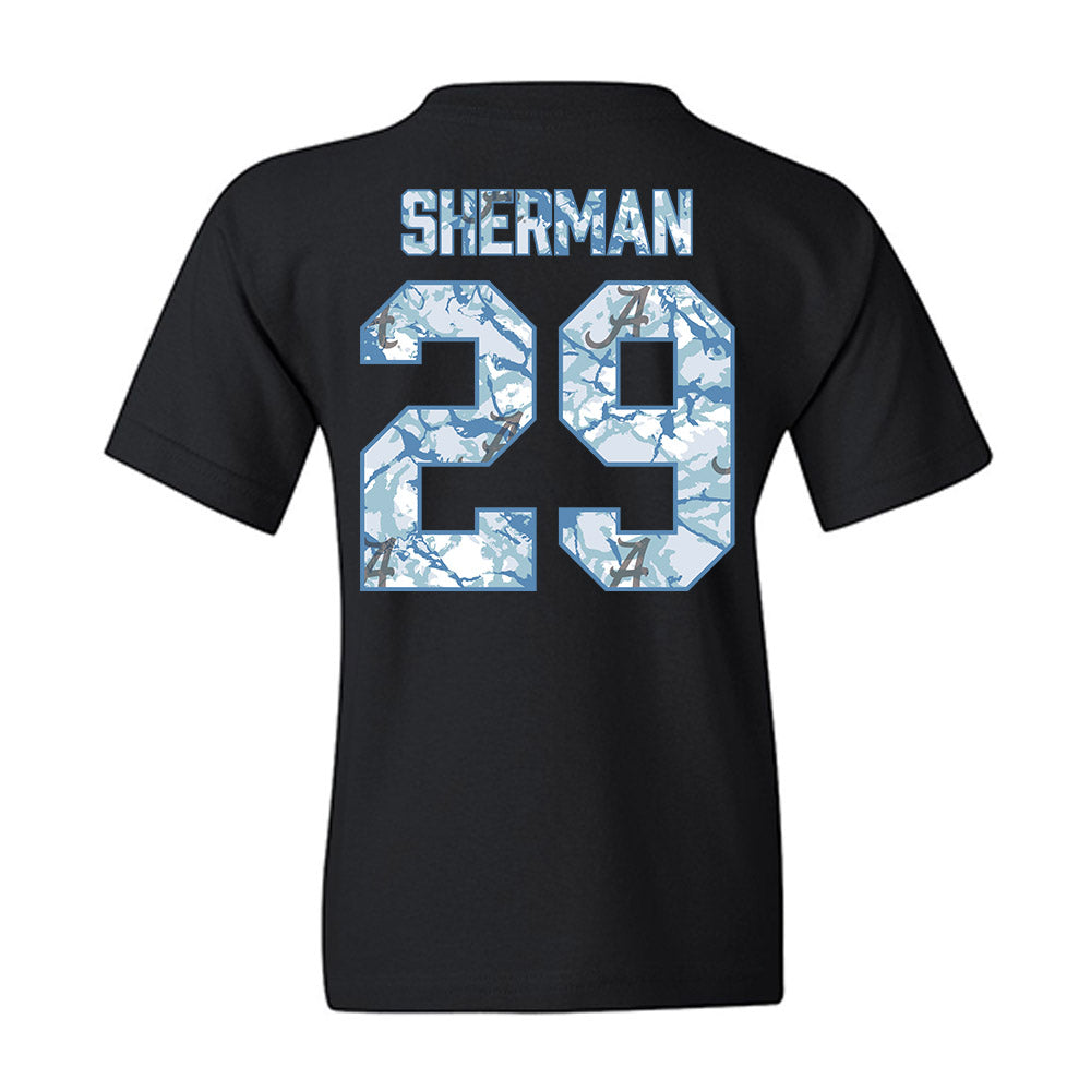 Alabama - NCAA Football : Nick Sherman - Youth T-Shirt-1