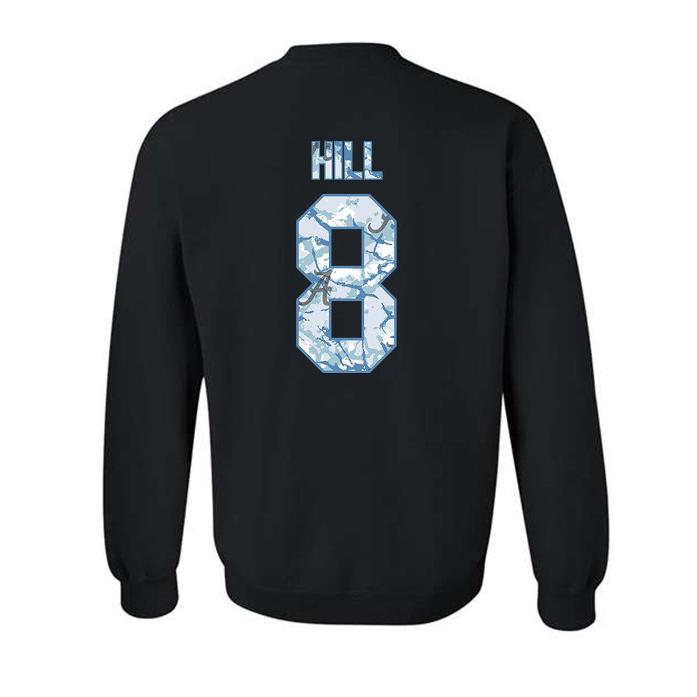 Alabama - NCAA Football : Justin Hill - Crewneck Sweatshirt-1