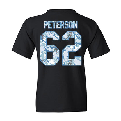 Alabama - NCAA Football : Davis Peterson - Youth T-Shirt-1