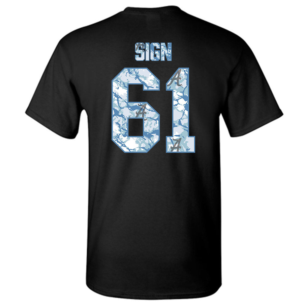 Alabama - Football Alumni : Christopher Sign - T-Shirt-1