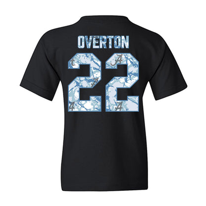 Alabama - NCAA Football : LT Overton - Youth T-Shirt-1