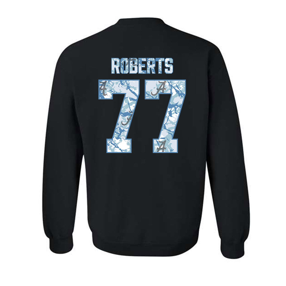 Alabama - NCAA Football : Jaeden Roberts - Crewneck Sweatshirt-1