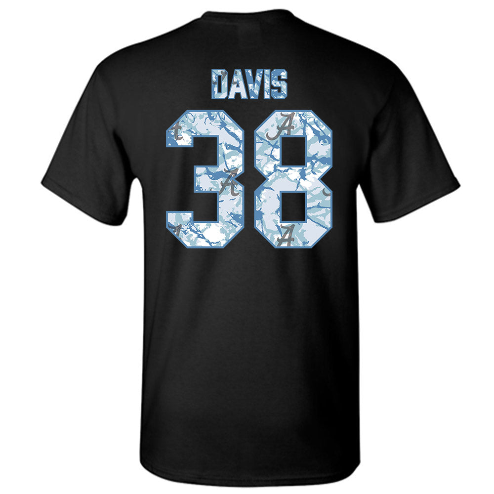 Alabama - Football Alumni : Johnny Davis - T-Shirt-1
