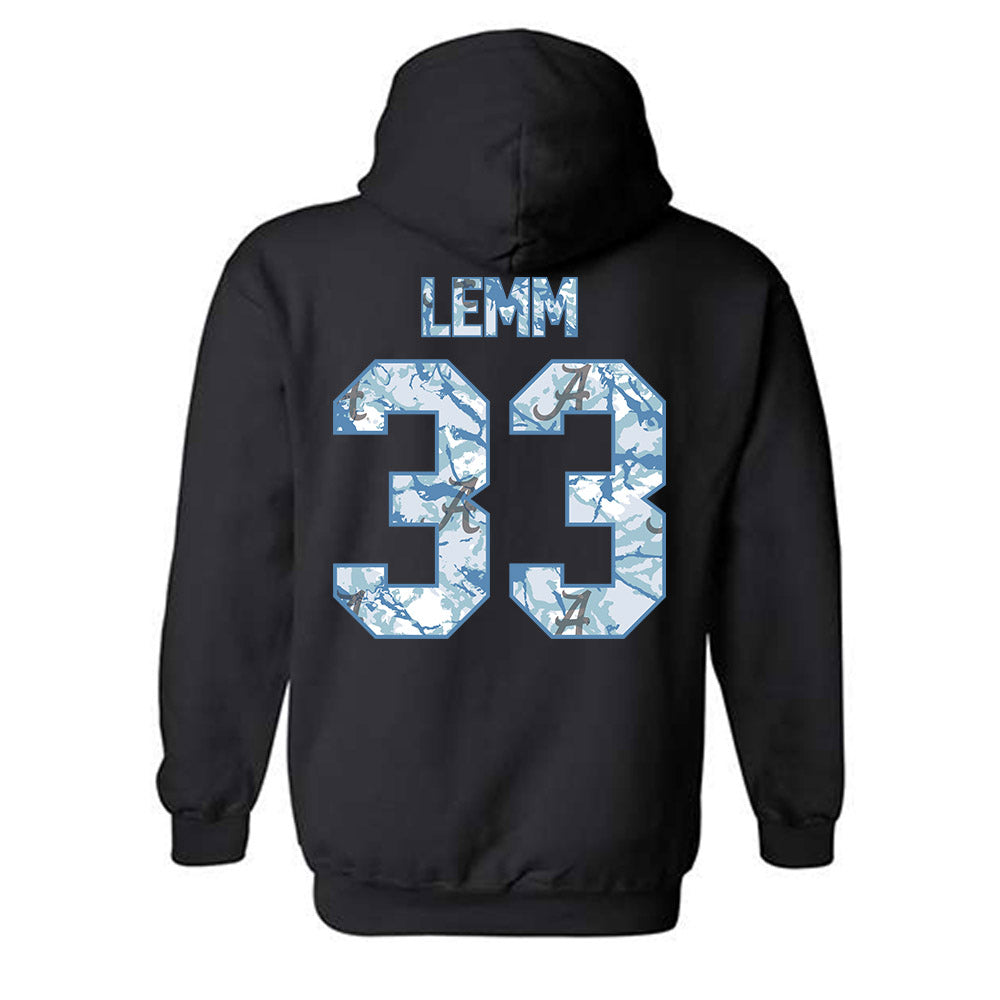 Alabama - NCAA Baseball : John Lemm - Hooded Sweatshirt-1