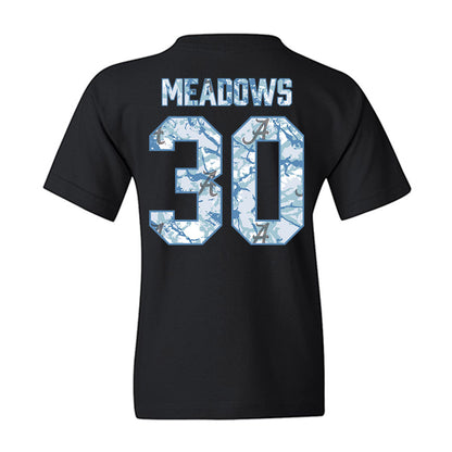 Alabama - NCAA Football : Derek Meadows - Youth T-Shirt-1