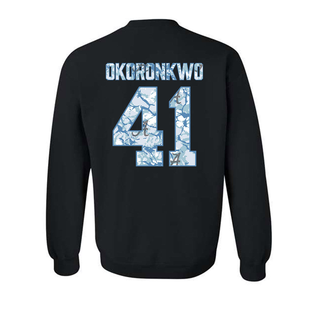 Alabama - NCAA Football : Justin Okoronkwo - Crewneck Sweatshirt-1