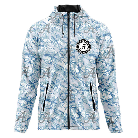 Alabama - : - Full Zip Windbreaker-0