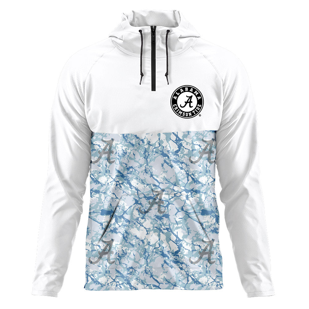 Alabama - NCAA Football : - Quarter Zip Windbreaker-0