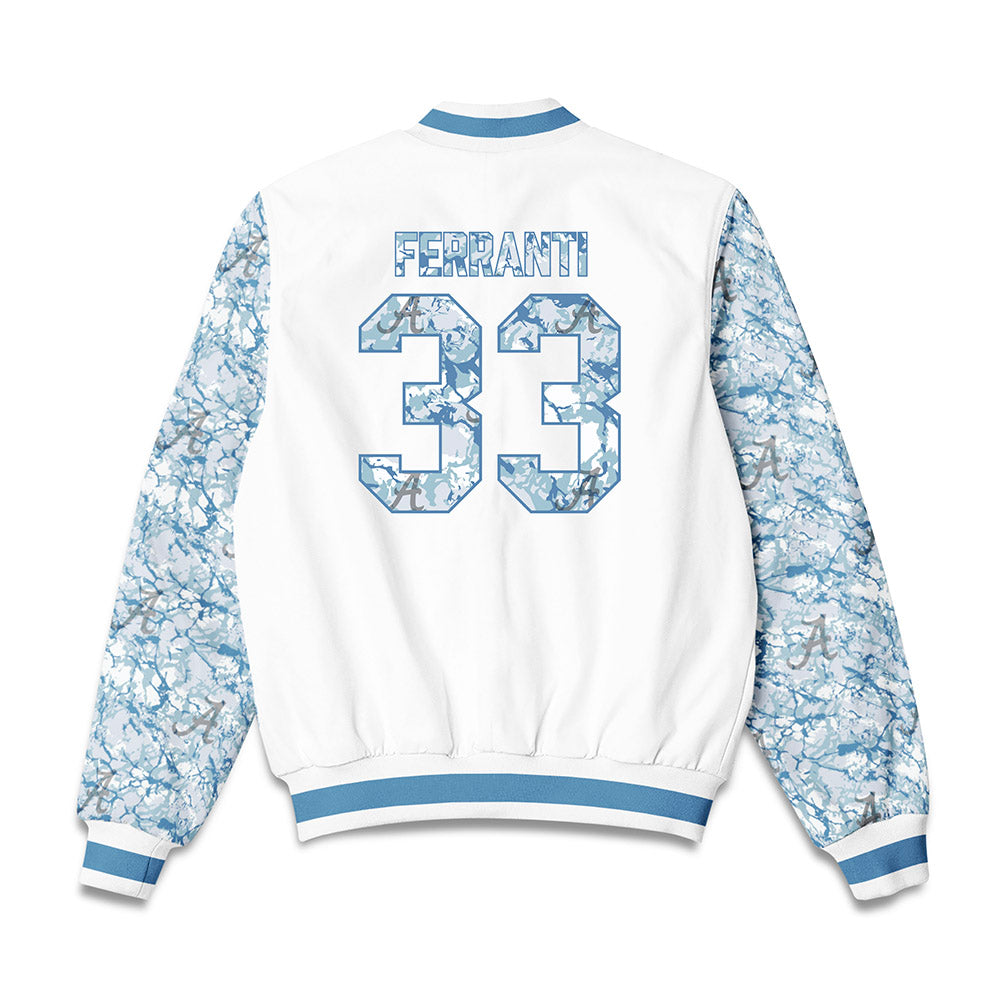 Alabama - Baseball Alumni : Michael Ferranti - Bomber Jacket-1
