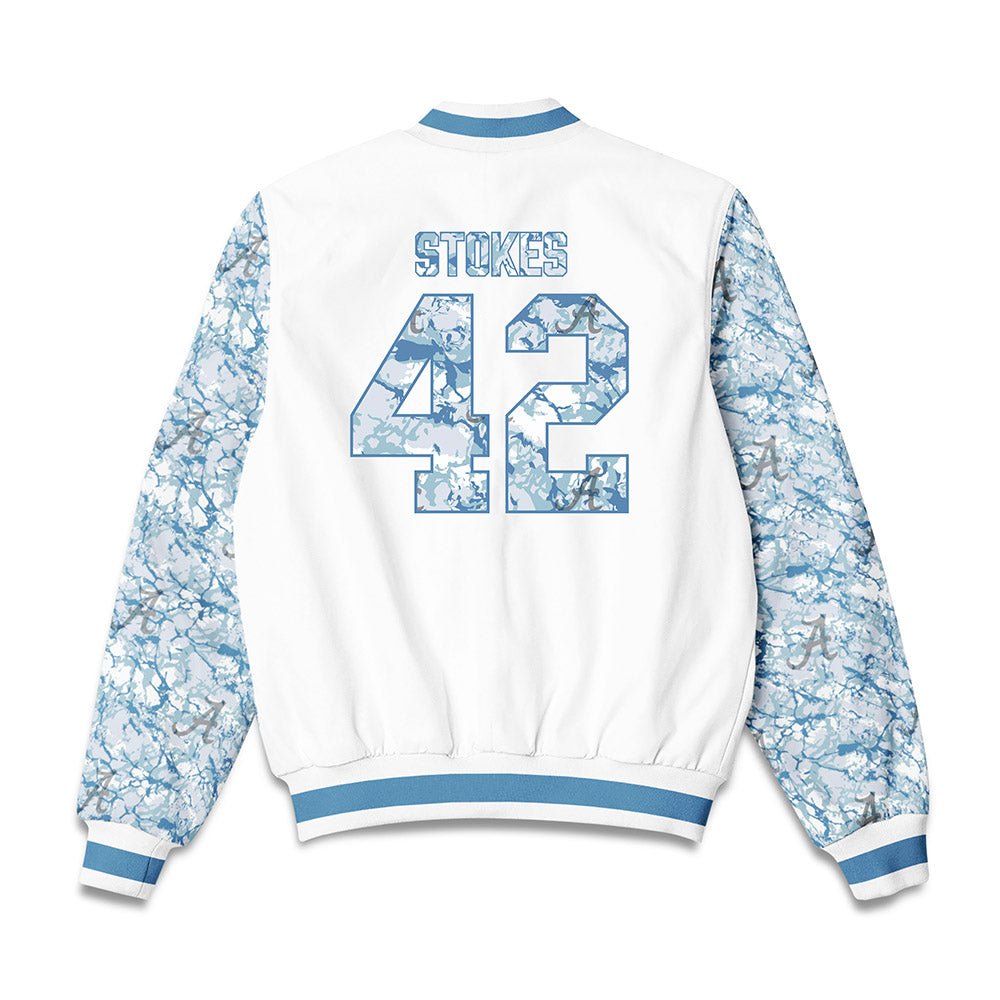 Alabama - Football Alumni : Ralph Stokes - Bomber Jacket-1
