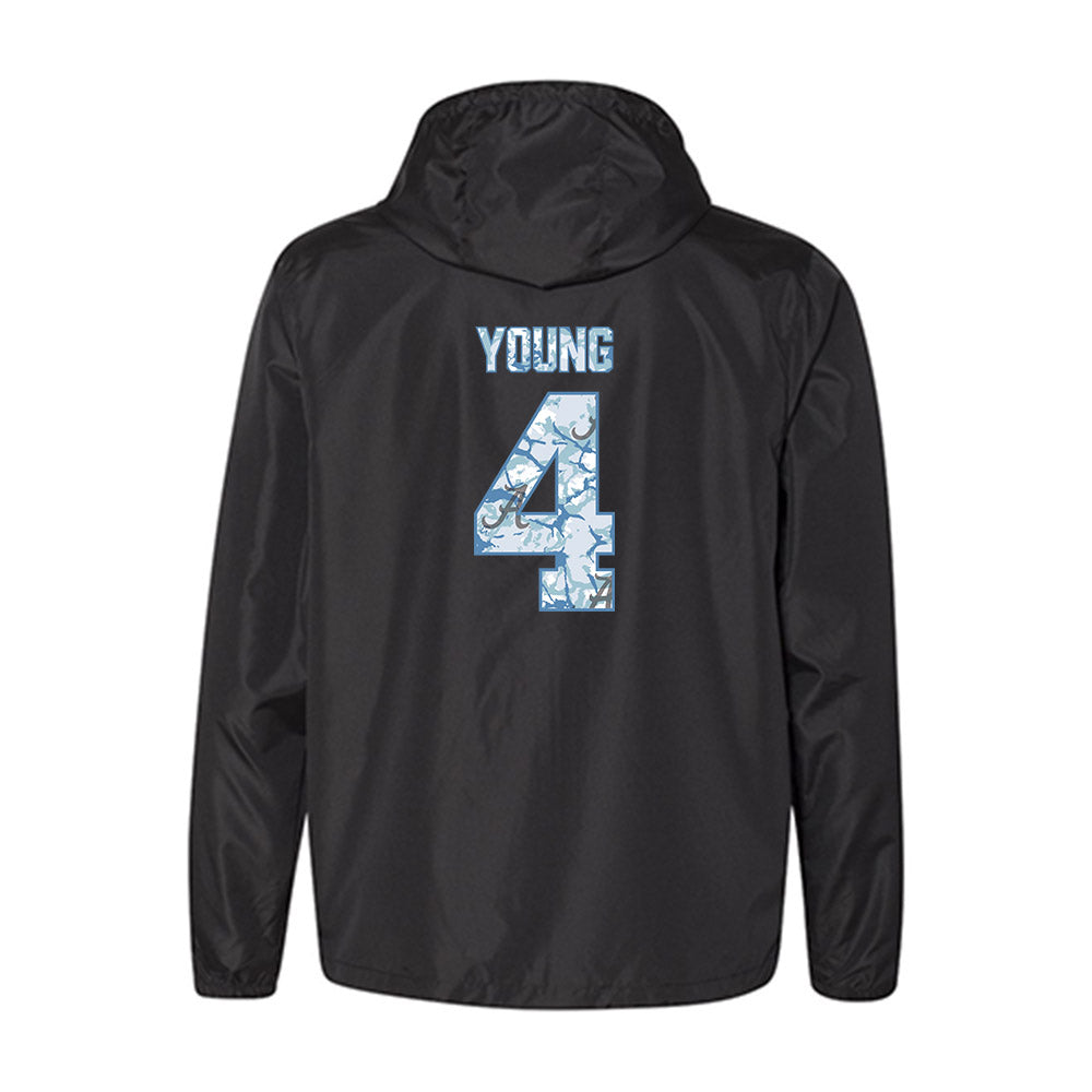 Alabama - NCAA Softball : Jena Young - Hydrobama™ Windbreaker-1
