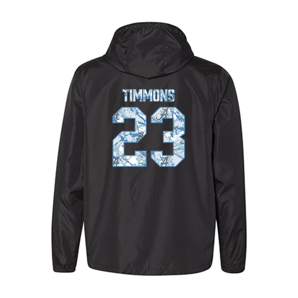 Alabama - NCAA Women's Basketball : Jessica Timmons - Windbreaker-1